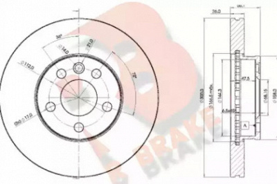 R BRAKE 78rbd21531 -
